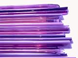 Devardi Glass Lampwork, Beadmaking Glass Rods, Mixed Purples COE 104 - 1 Lb