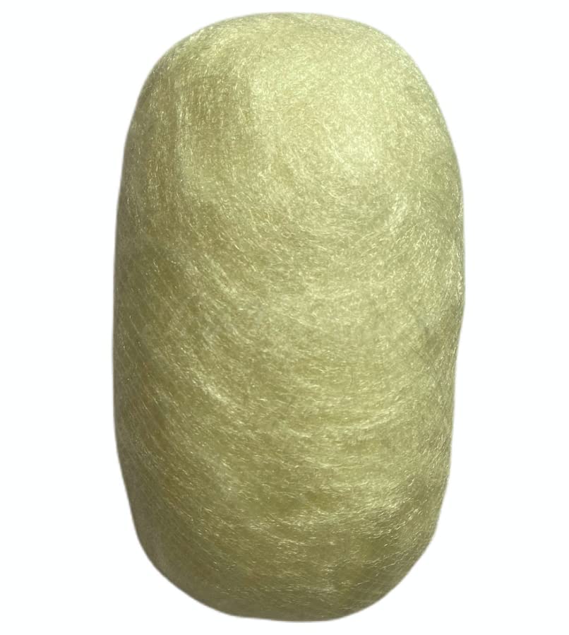 ICYBYAMON Hair Padding Professional Oblong Bun For Hair Styles Adds Hair Volume with Puff Pads (Large, White Blonde)