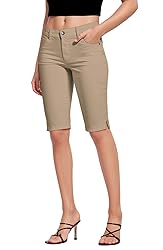 Hybrid & Company Super Comfy Stretch Bermuda City