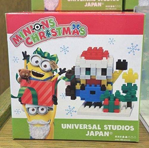 Amazon Co Jp Usj 限定 16 クリスマス ナノブロック ミニオン ナノブロック Minions Xmas Minion グッズ ホビー 通販