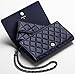 Funny® Samsung Galaxy Note 5 Luxury Bling Rhinestones Diamonds Leather Flip Case Cover Wallet with Card Holders and Lanyard