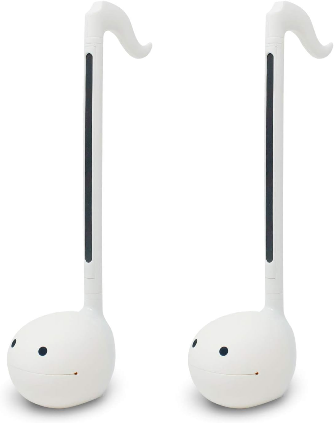 Otamatone [Japanese Edition] Japanese Electronic Musical Instrument Synthesizer by Cube / Maywa Denki from Japan, White [Set of 2]