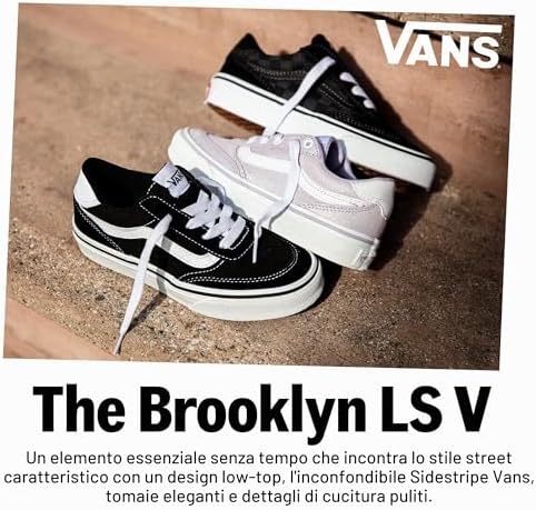 Brooklyn, Scarpe da Ginnastica Unisex - Bambini e Ragazzi, KOU - Checkerboard Black/Asphalt, 38 EU