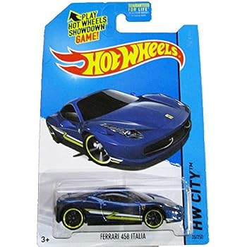 Amazoncom Hot Wheels Hw City 35250 Ferrari 458 Italia
