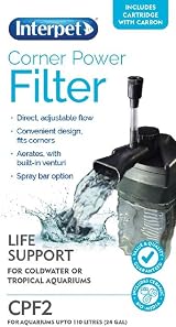 Interpet CPF2 Internal Corner Power Filter for Aquariums up to 110L view 4