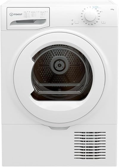 Indesit Freestanding I2D81W 8kg Condenser Tumble Dryer White