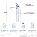 Blackhead Remover Vacuum Suction Pore Cleaner Electric Acne Comedone Extractor Kit Microdermabrasion Beauty Device with LED Display for Women and Men Facial Skin Treatment