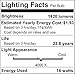 Hyperikon BR40 LED Bulb, 15W (100W equivalent), 1340lm, 4000K (Daylight White), CRI 90+, Wide Flood Light, 110° Beam Angle, Medium Base (E26), Dimmable, UL and ENERGY STAR - (Pack of 4)