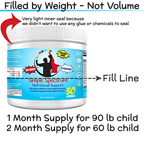 Simple Spectrum Supplement Powder 30 Servings HighPotency