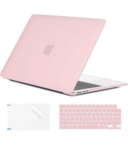 Lepeoac MacBook Air 13.6 Inch Case 2022-2024 M2/M3 Chip | Hard Shell Cover With Screen Protector & Keyboard Cover