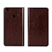 iCoverCase Xiaomi Mi Max Case, Crazy Horse Pattern Genuine Leather Case [Wallet Function] Flip Stand Cover with Card Slot for Xiaomi Mi Max(6.44inch)(Brown)