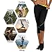 FeelinGirl Women's Weight Loss Calorie Burning Thigh Fat Burning Sweat Sauna Pants with Side Pocket