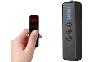 Upgraded Hidden Camera Detector - AI-Powered Anti-Spy Device, GPS Tracker & Bug Detector, Portable RF Signal Scanner for Hote
