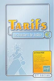 Tarifs des huissiers de justice