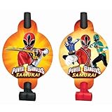 Power Rangers Samurai Blowouts / Favors (8ct)