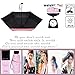 Mini Sun & Rain Umbrella Windproof Compact Lightweight Folding Travel Umbrella with Gift Box, 99% UV Protection for Men Women Kids