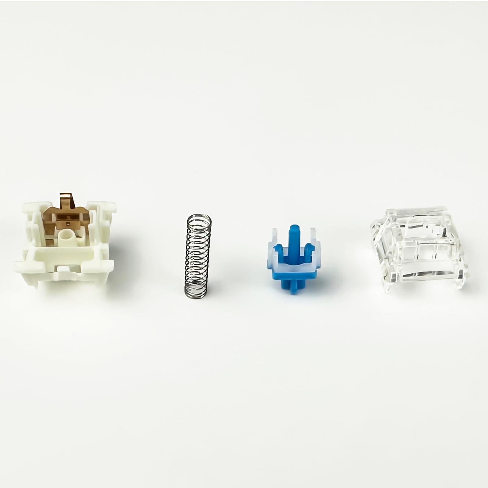 Gateron G Pro 3.0 Blue Switches for Mechanical Keyboard,3-Pin 60gf Clicky/Pre-Lubed/Pin-Enhanced Switches(108pcs,Blue)