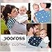 Yoofoss Baby Burp Cloths 4 Pack Triple Layer Burping Rags Soft and Absorbent for Boys Girls