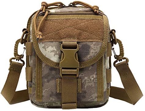 Shuzhen,Camouflage Waterproof Outdoor Sports Fishing Bag Male Multi-functional Tactical Shoulder Diagonal Bag Small Bag