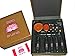 Professional Cosmetic Set | Oval Makeup Brushes | 5 Piece Toothbrush (Black) | Soft Hair | Cream/Liquid Application | Contour | Powder | Foundation | Flexible Handle