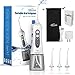 Openuye Water flosser, Cordless Water flosser,Oral Irrigator,3-Mode USB Rechargeable Water Dental Flosser,IPX7 Waterproof High Frequency Pulsed Water Column Flosser with 4 Jet Tips