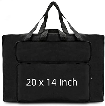 Oaygat A3 Art Portfolio Bag Waterproof 52x36x7cm With Handles Carry Case