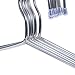 ECROCY 20 Pack Stainless Steel Strong Metal Wire Hangers Clothes Hangers 16.5 Inch 4mm Thickness Gage Hanger Organizer
