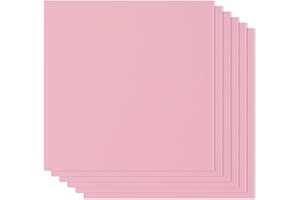 Vanttokeey 6-Pack Colored MDF Board 12 x 12 x 1/8 Inch Unfinished Medium Density Fiberboard Wood Boards for Crafts, Laser Eng