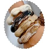 NFVITLP Acrylic Chunky Bangle Bracelets for Women Irregular Geometry Resin Bracelet Set Geometric Cuff Wide Wristband Bracelet Statement Thick Acetate Jewelry Set