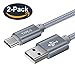 USB Type C Cable,OneKer(2-PACK 3.3FT)USB C Charger Nylon Braided Fast Charging Sync Cord Compatible Samsung Galaxy Note 9 8 S10 S9 S8 Plus,LG V20 G5 G6,Google Pixel 2 xl,Nexus 5X 6P,Nintendo Switch