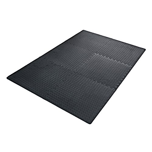 Basics Hardware Interlocking EVA Foam Tiles Puzzle Exercise Mat