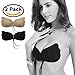 Adhesive Bra Strapless Push up Bra with Drawstring Reusable Invisible Silicone Bra