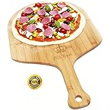 Pizza Royale Ethically Sourced Premium Natural Bamboo Pizza Peel, 19.6 Inch x 12 Inch
