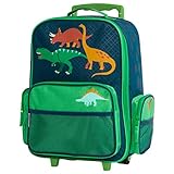 Stephen Joseph Kids Classic Rolling Luggage, Green