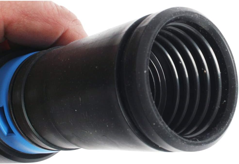 Cen-Tec Systems 94709 16 Ft. Hose for Home and Shop Vacuums with Expanded Multi-Brand Power Tool Adapter Set for Dust Collection, Silver: Home & Kitchen