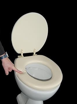 Soft Padded Toilet Seat Beige Amazon Co Uk Diy Tools