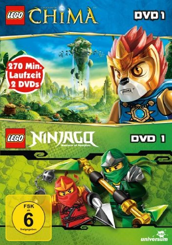 Lego: Legends of Chima, DVD 1 / Lego Ninjago, DVD 1 (2 Discs)
