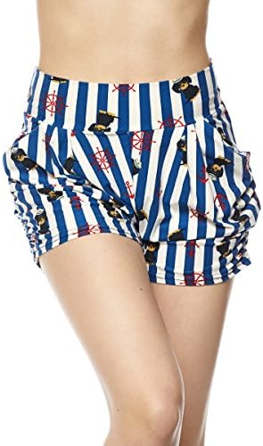 Bellarize Women's Premium Ultra Soft Harem Shorts with Pockets - Multiple Styles