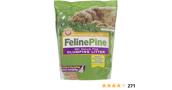 feline pine clumping