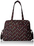 Vera Bradley Large Stroll Around Baby Bag, Havana Dots