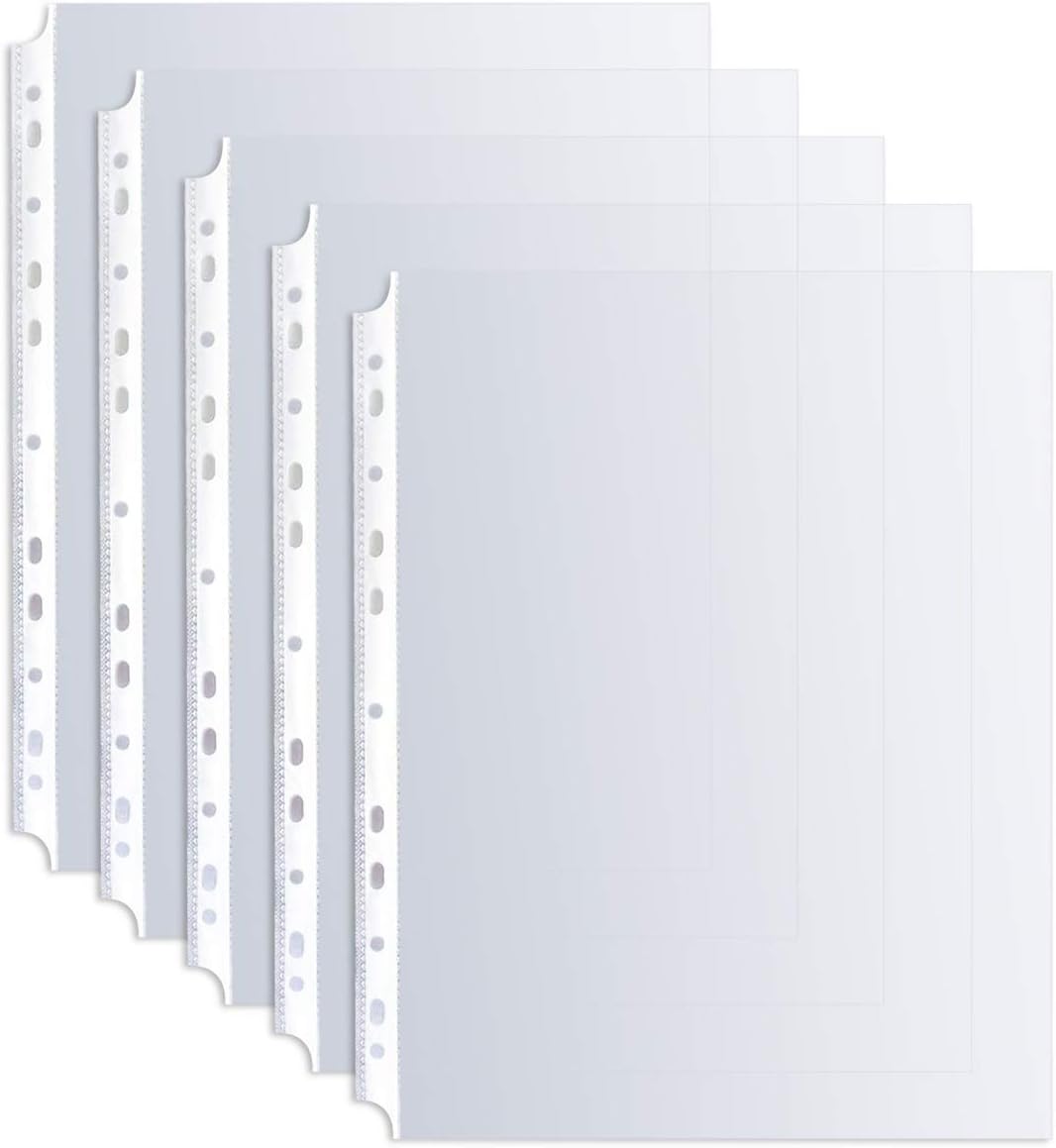 50 Clear Sheet Protectors 8.5 x 11 