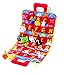 ABC Carry Bag Set by Animal House | Includes (26) Soft ABC Objects & Soft Carry Case With Corresponding Pockets | Birthday & Baby Shower Gift For Toddlers And Classroom