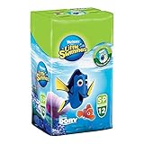 Huggies Little Swimmers Disposable Swim Diapers, Small, 12-Count - Pink/Blue