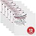 U.S. Art Supply 4 x 4 inch Stretched Canvas for Painting, 12oz Triple Primed, 6-Pack - Professional Artist Quality White Blank 3/4