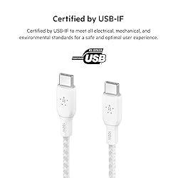 Belkin USB C to USB C Cable, 6.6ft, 100W - Type C