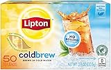 Lipton Black Iced Tea Bags, Cold Brew 50 ct