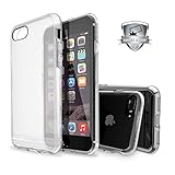 iPhone 7 Plus Case, Jellycomb&Usams [Mingo Series] Shock Absorbent Case [Ultra-Protective]Air Cushion TPU Bumper with Dull Polish Back Scratch-Resistant Panel for Apple iPhone 7 Plus (Clear).