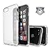iPhone 7 Plus Case, Jellycomb&Usams [Mingo Series] Shock Absorbent Case [Ultra-Protective]Air Cushion TPU Bumper with Dull Polish Back Scratch-Resistant Panel for Apple iPhone 7 Plus (Clear).