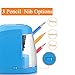 SMARTRO Pencil Sharpener, BEST Heavy Duty Steel Blade, Electric Pencils Sharpener with Auto Stop for Colored Pencils Artists Kids Adults (blue)