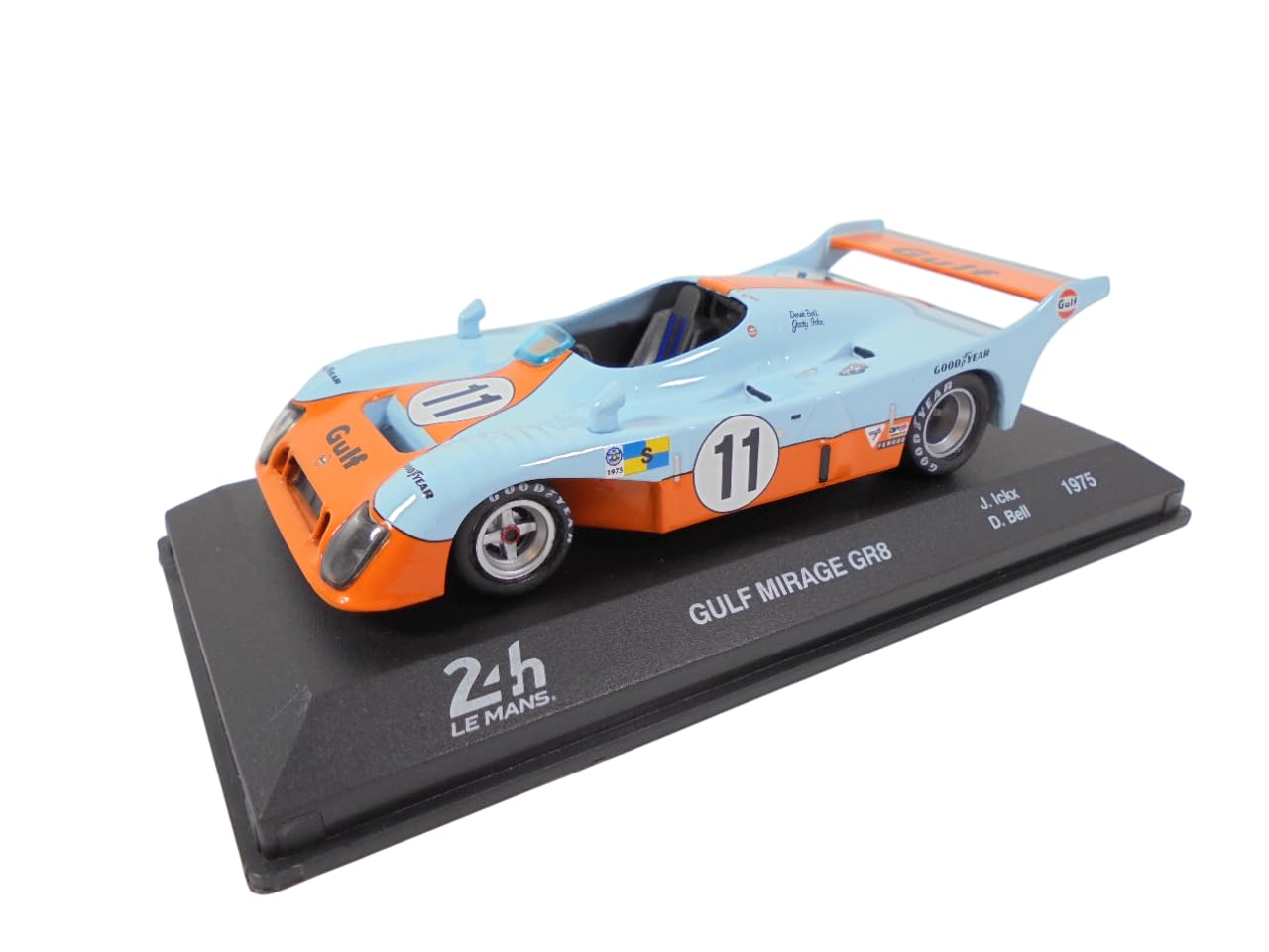 OPO 10 - 1/43 scale model car compatible with GULF MIRAGE GR8 Winner Le Mans 1975-24LM25